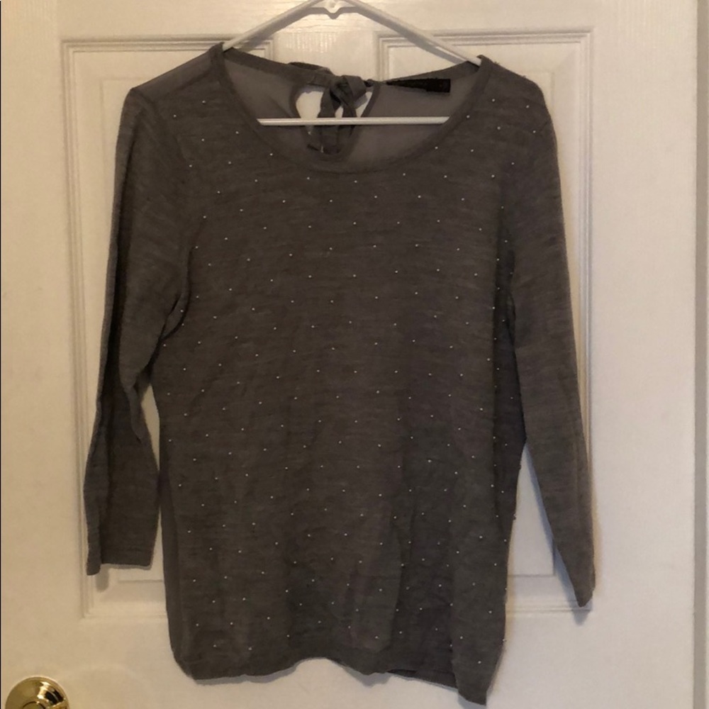 THE LIMITED gray long sleeve, size small